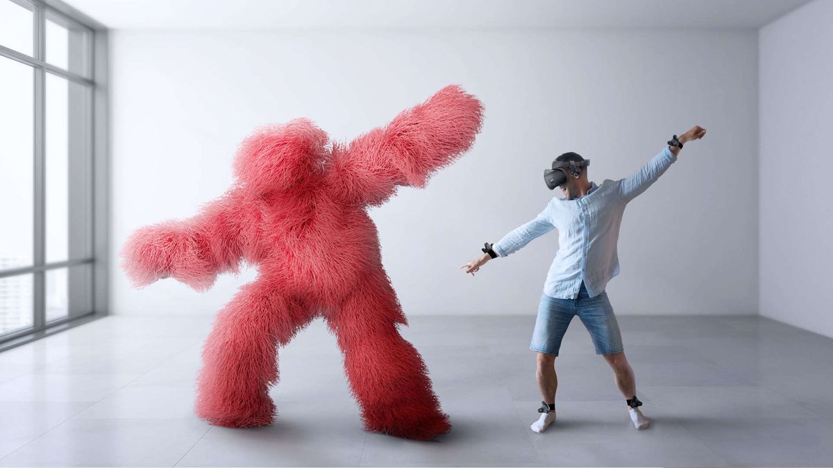 Body and facial tracking from HTC Vive