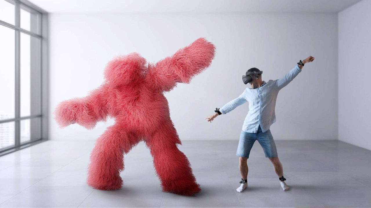 Body and facial tracking from HTC Vive