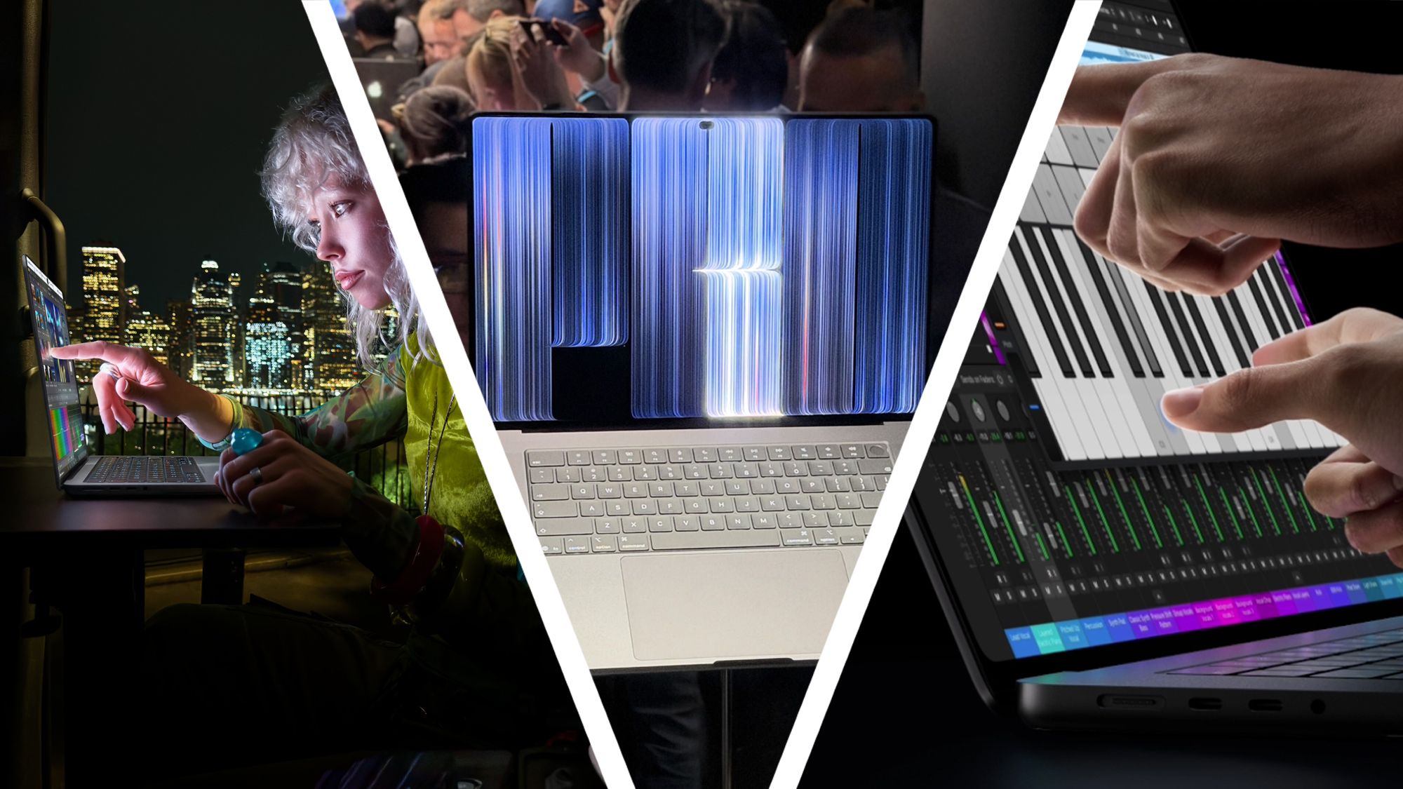 Apple event live — the MacBook Pro with PROLED XDR Display is official and we're in LA to try it