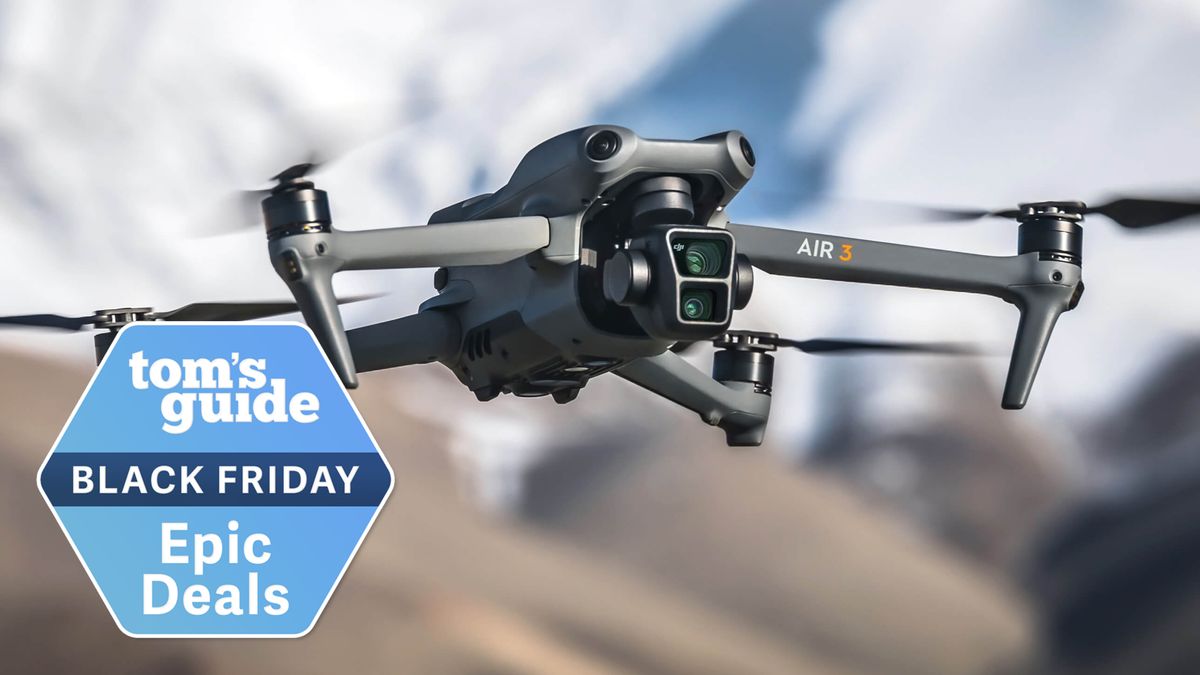 A DJI Air 3 drone