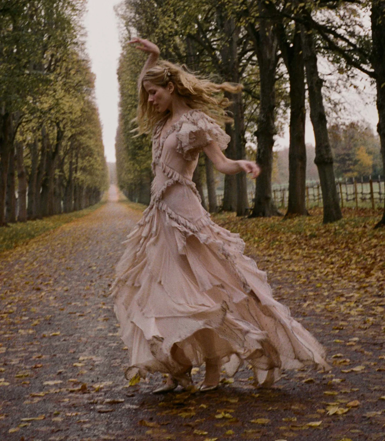Doen Antoinette Anniversary Dress in Antique Blush