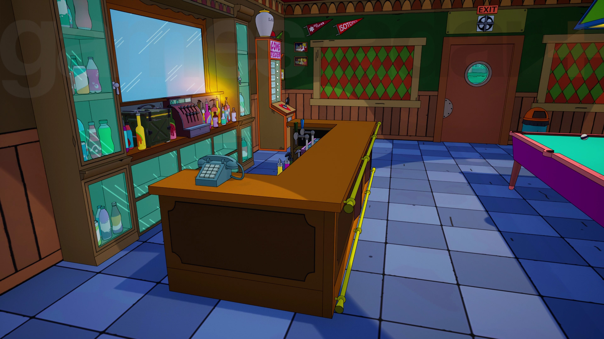 The Prank call Moe quest in Fortnite Hidden Gags