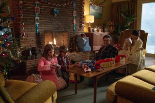 Call the Midwife Christmas special 2024 family scene