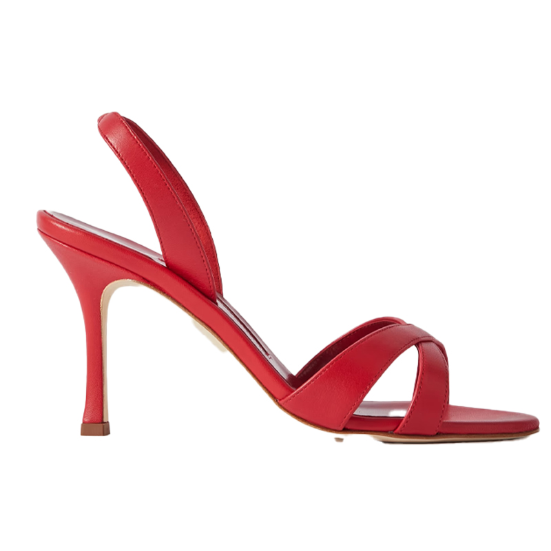 red manolo blahnik sandals