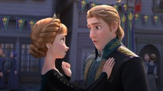 Kristoff and Anna in Frozen 2.