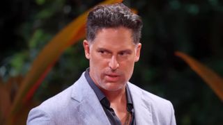 A screenshot of Joe Manganiello hosting Deal or No Deal Island.