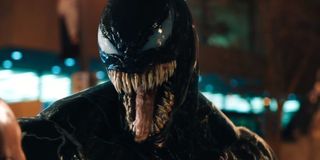 Venom with tongue