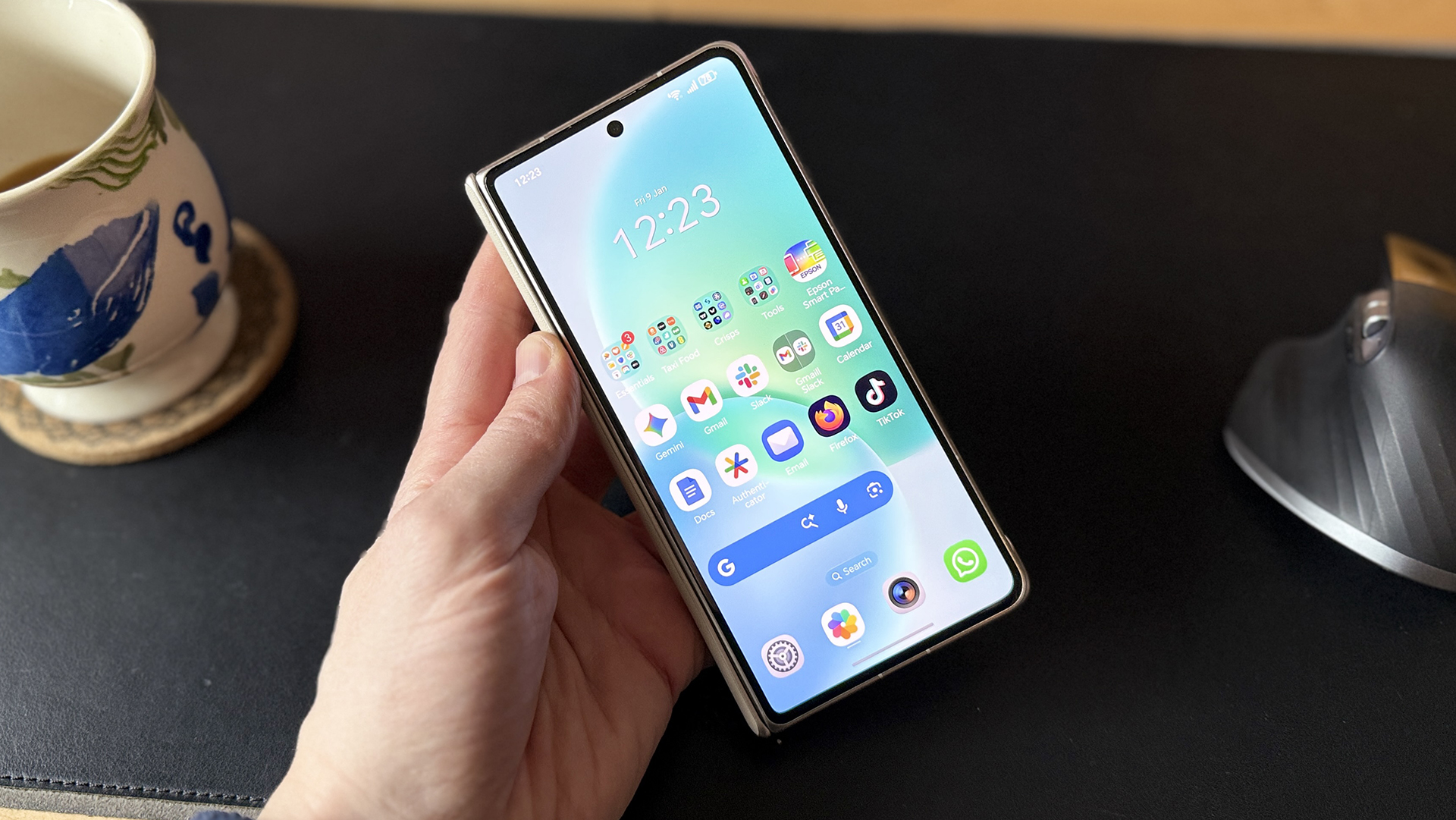 The Honor Magic V5 smartphone.