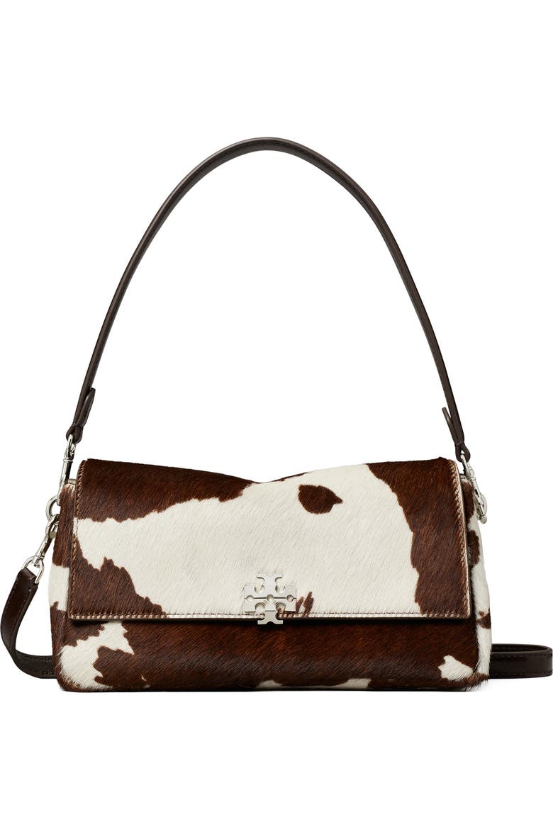 Charlie Small Genuine Calf Hair Shoulder Bag