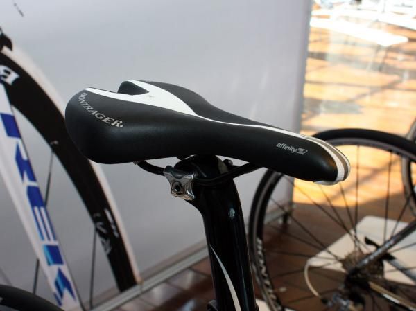 Bontrager is launching a new Affinity range of road saddles with a more pronounced depression.