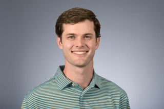 A PGA Tour headshot of Evan Beck