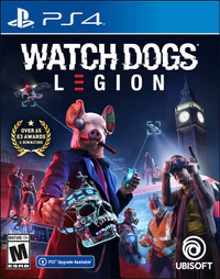 Watch Dogs Legion on PS4 (+ FREE PS5 upgrade) | $60$49.94 at Amazon