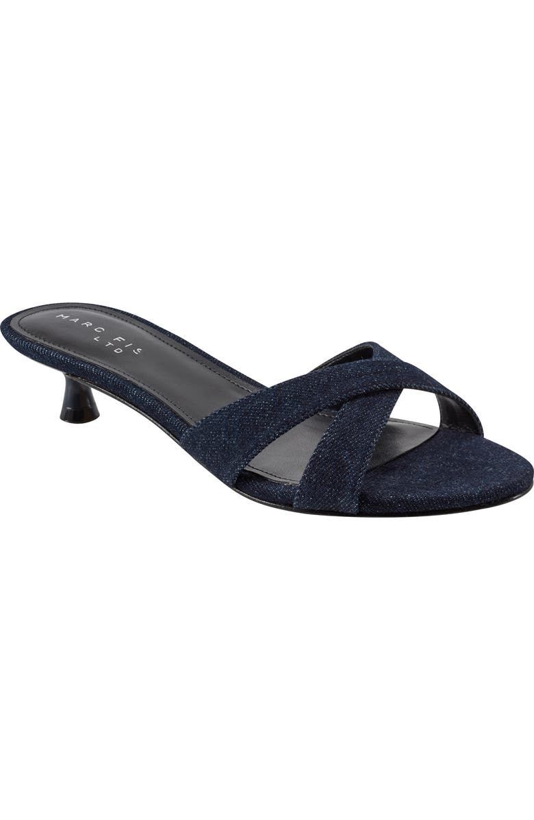 Tracey Kitten Heel Slide Sandal