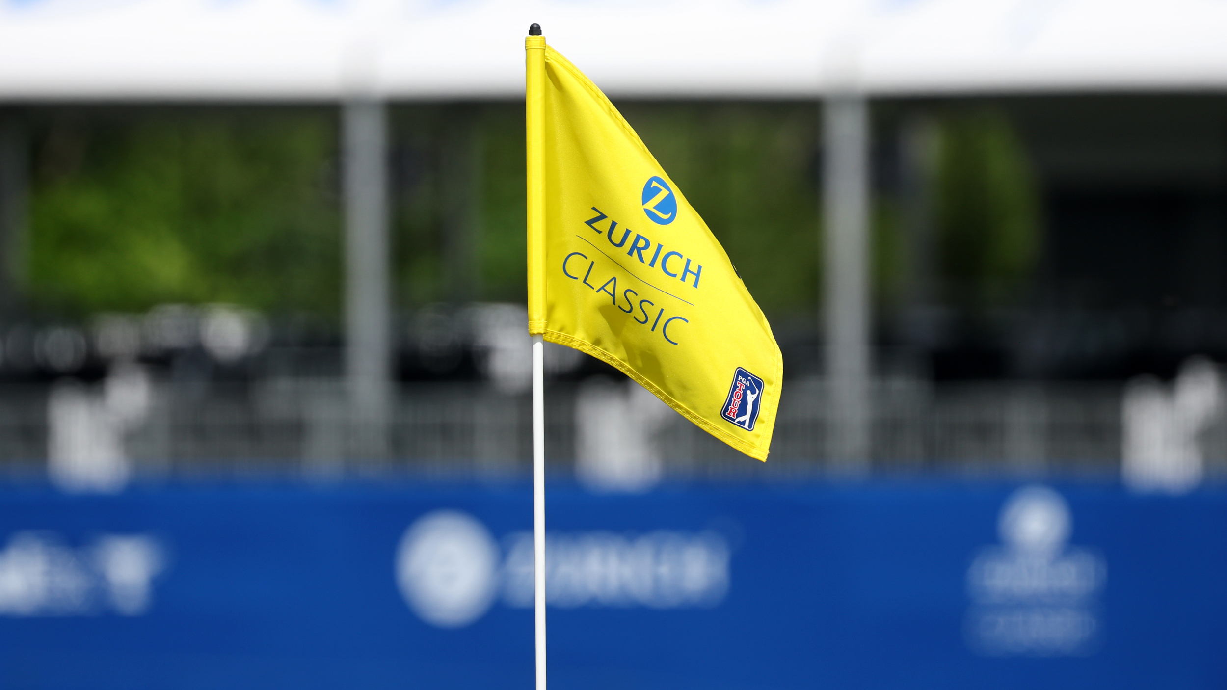 A Zurich Classic flag
