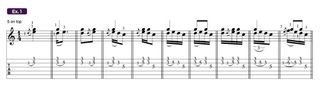 Hendrix C chord lesson example 1