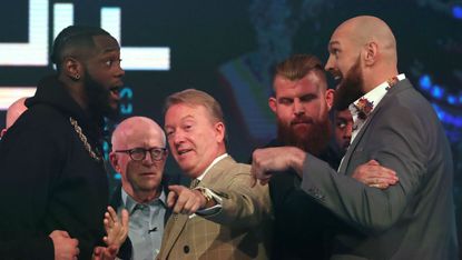 Deontay Wilder vs. Tyson Fury boxing 1 December