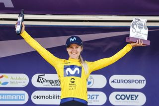 Katrine Aalerud (Movistar) wins the overall Vuelta Ciclista Andalucia Ruta Del Sol Women