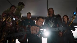 The Avengers assemble in The Avengers