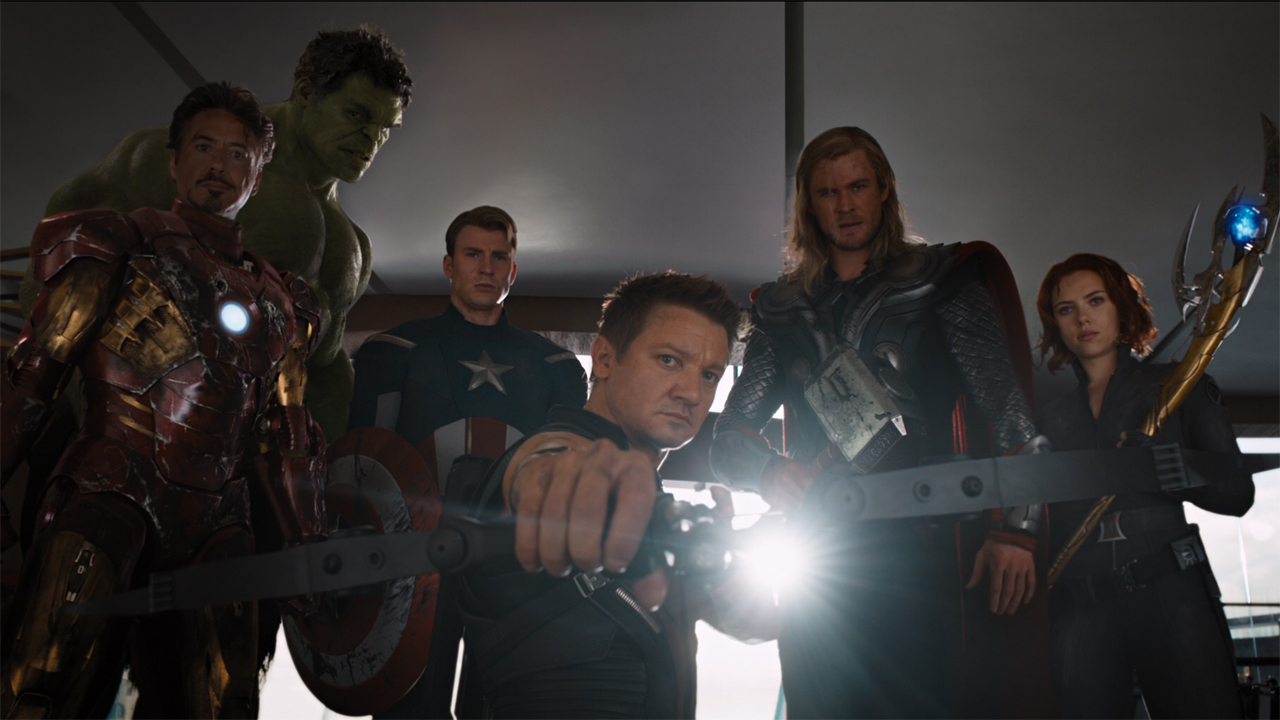 Die Avengers versammeln sich in The Avengers