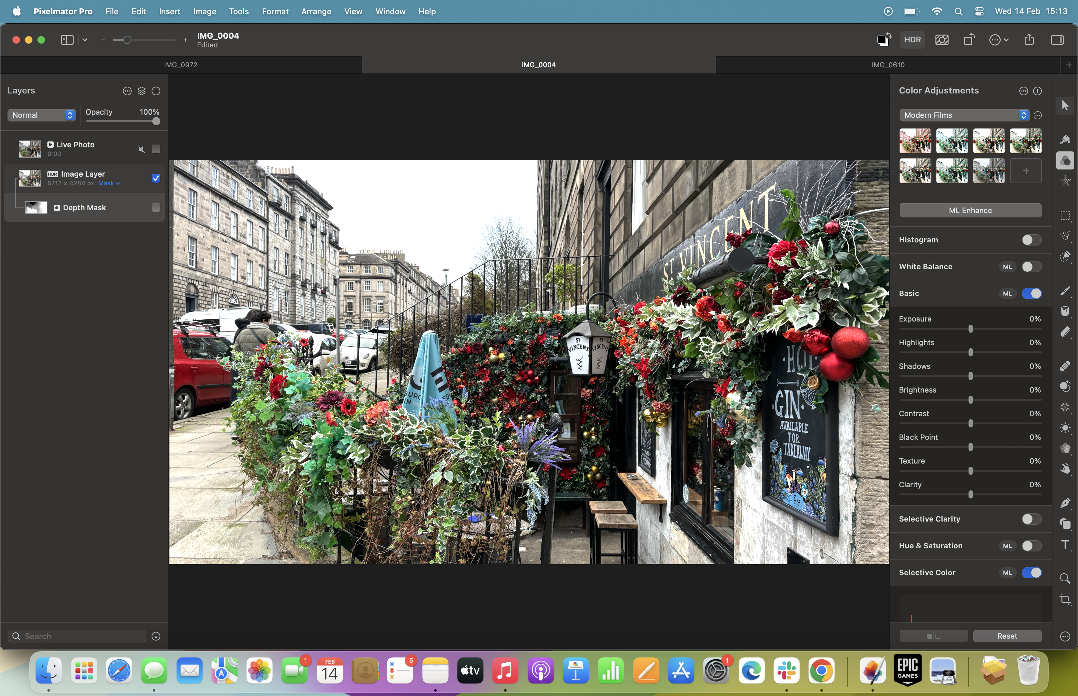 Pixelmator Pro on Mac