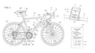 Patent imagery of a bike and AI machine learning devices