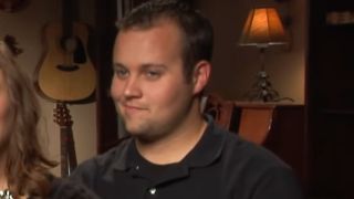Josh Duggar grinning in 19 Kids and Counting Clip, TLC