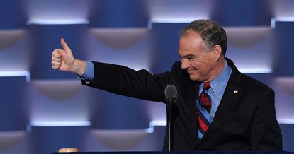 Democratic vice presidential candidate Tim Kaine