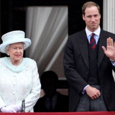 Queen Elizabeth & Prince William