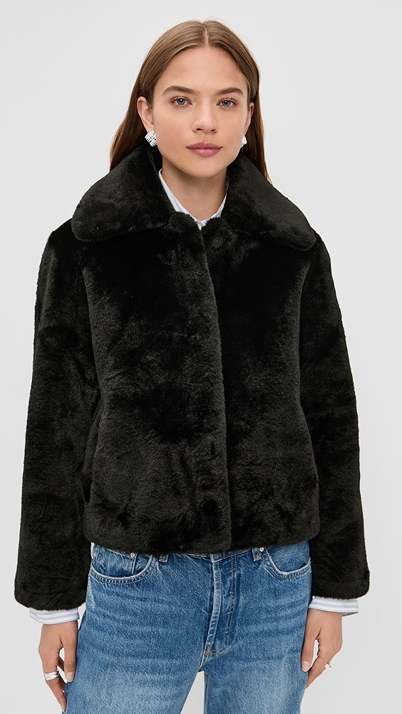 Apparis Elis Faux Fur Coat