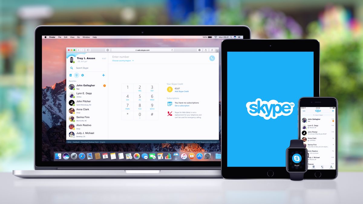 how to use skype on pc for free