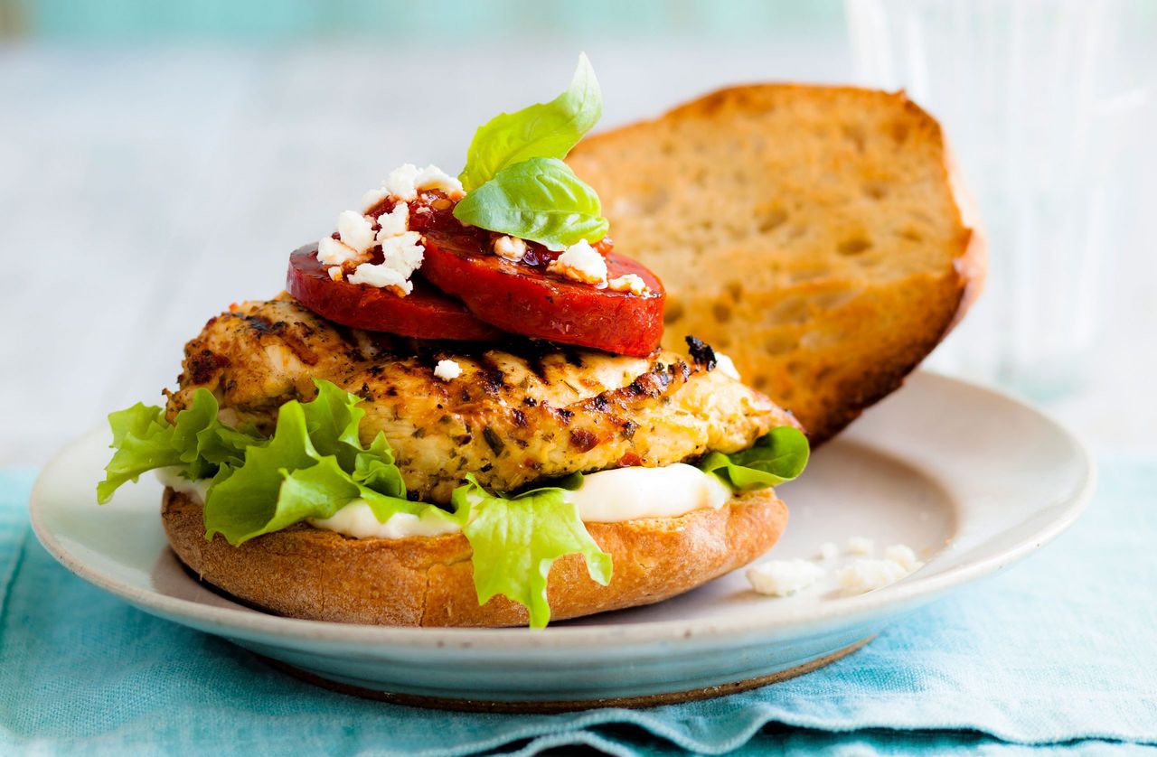 chicken burger recipe