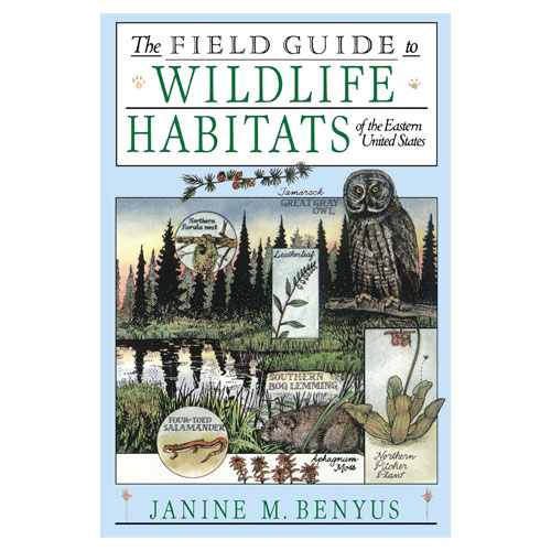 The Field Guide to Wildlife Habitats of the Eastern United States on a white background.