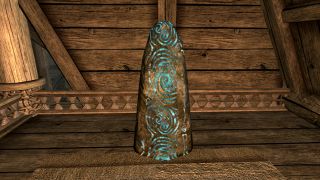Best Skyrim mods — A runestone added to the Whiterun tavern by the Skip Bleak Falls Barrow mod, which does what it says on the tin.