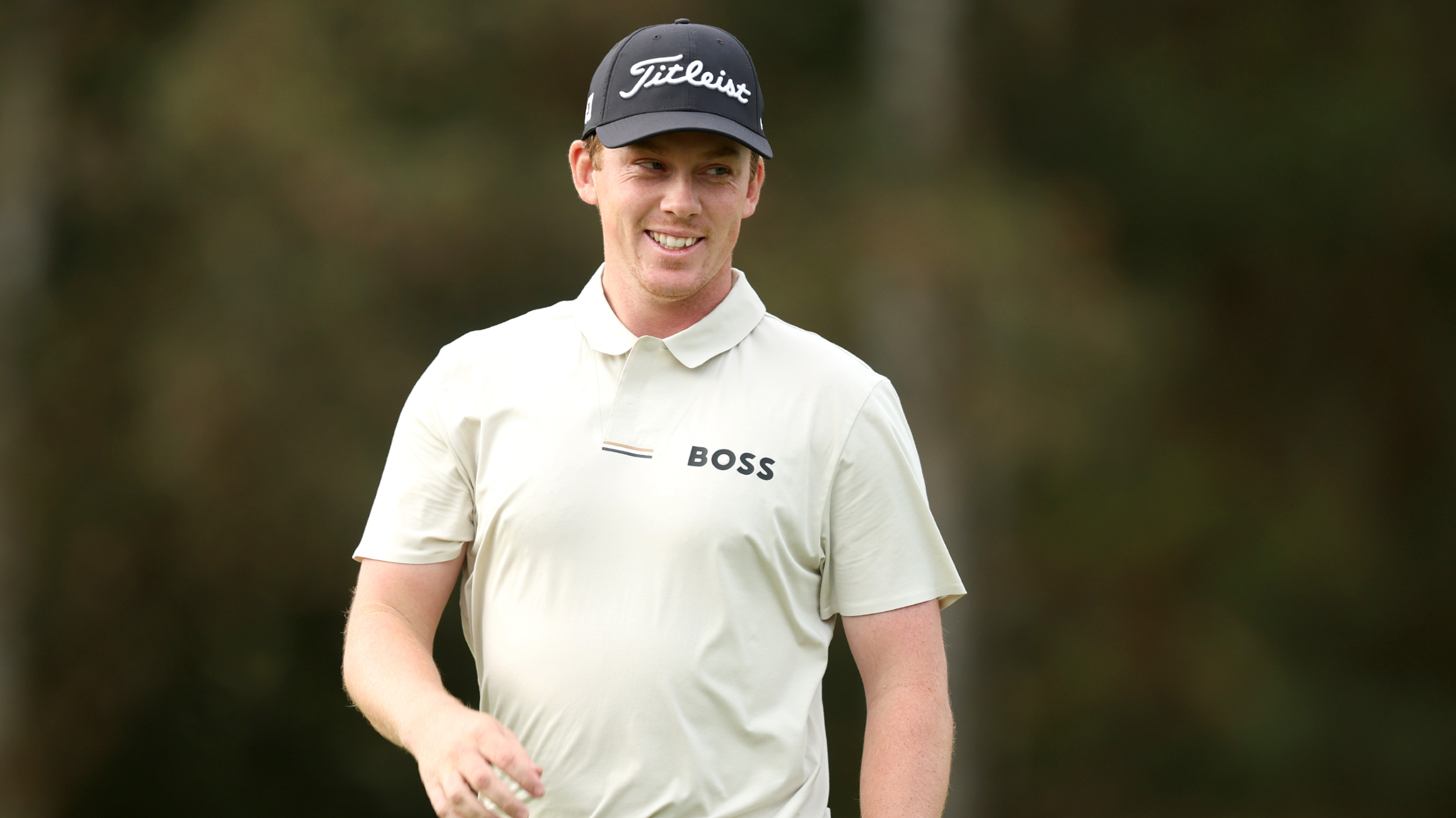 Daniel Hillier at the British Masters