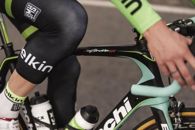 The top tube of the Infinito CV