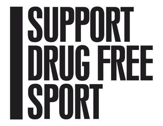 I Support Drug Free Sport logo