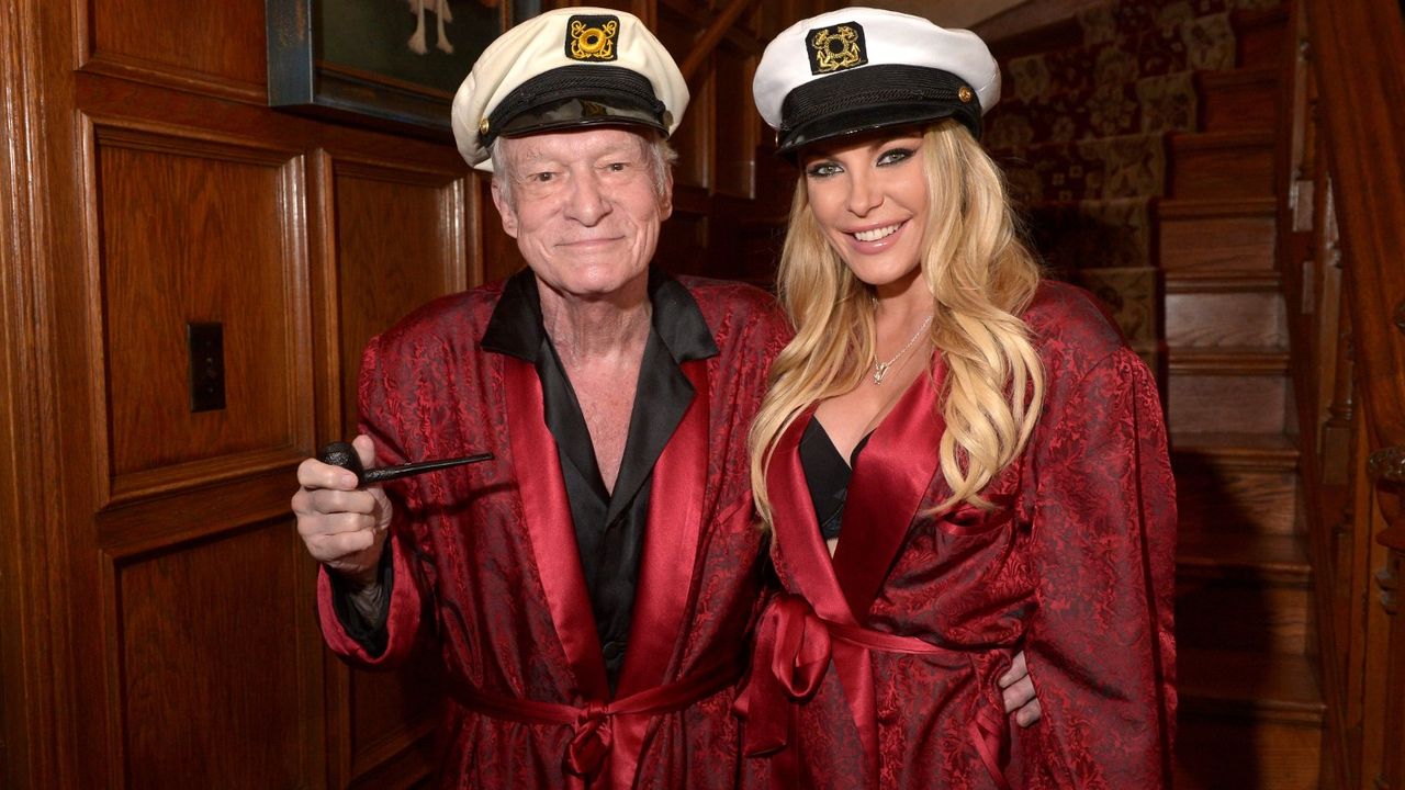 Hugh and Crystal Hefner