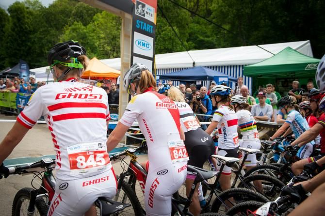 Lisi Osl and Alexandra Engen, ready to start