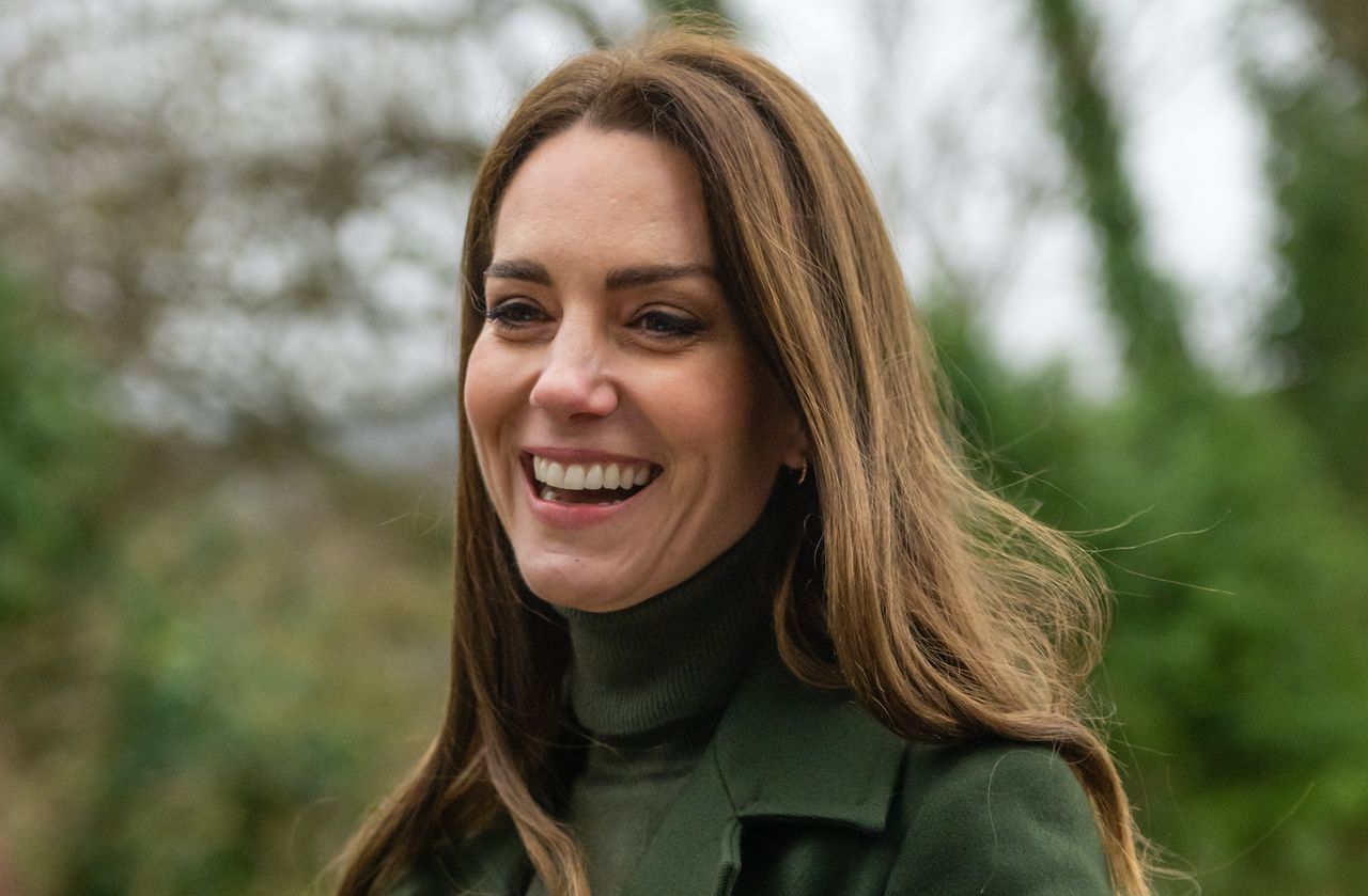 Kate Middleton opts for Meghan Markle&#039;s style during her recent visit, seen here visiting the Blaenavon Heritage Centre