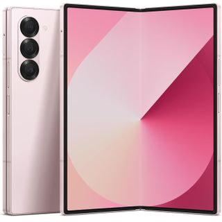 Samsung Galaxy Z Fold 6 in Pink