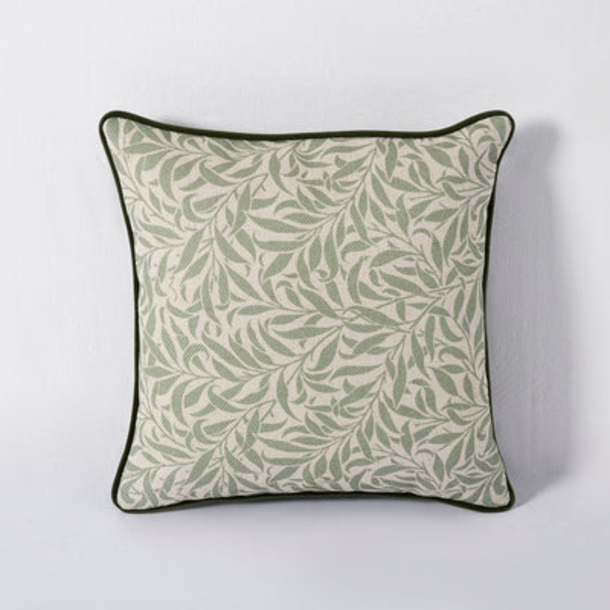 Swyft x Morris &amp;amp; Co Cushion on a white background