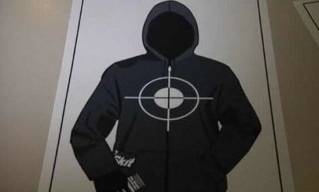 Trayvon Martin shooting target