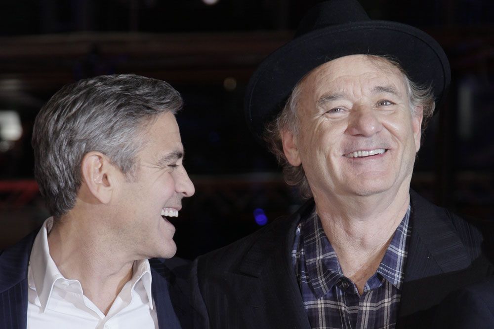 Bill Murray with George Clooney