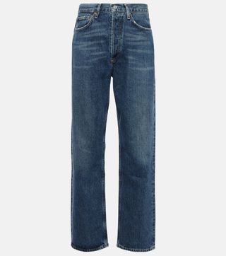 ‘90s Mid-Rise Straight Jeans