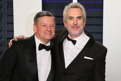 Ted Sarandos and Alfonso Cuarón