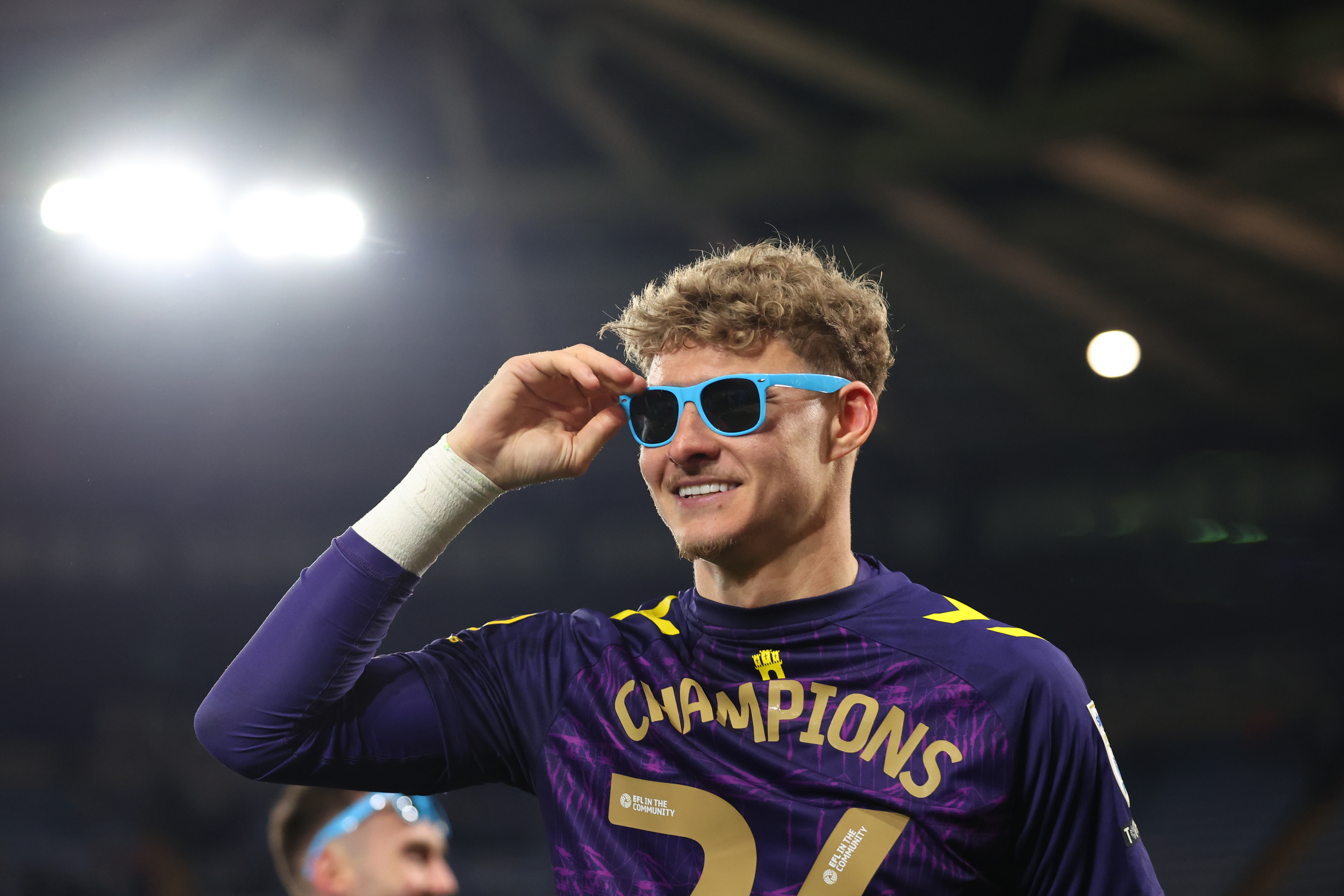 COVENTRY, ENGLAND - APRIL 21:  during the Sky Bet Championship match between Coventry City and Portsmouth at The Coventry Building Society Arena on April 21, 2026 in Coventry, England. (Photo by Marc Atkins/Getty Images)