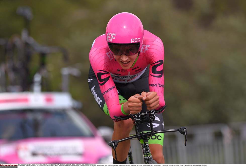 Joe Dombrowski of The United States and Team EF Education First-Drapac p/b Cannondale