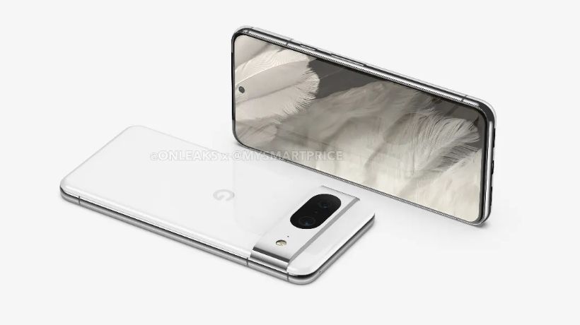 An unofficial render of the Google Pixel 8