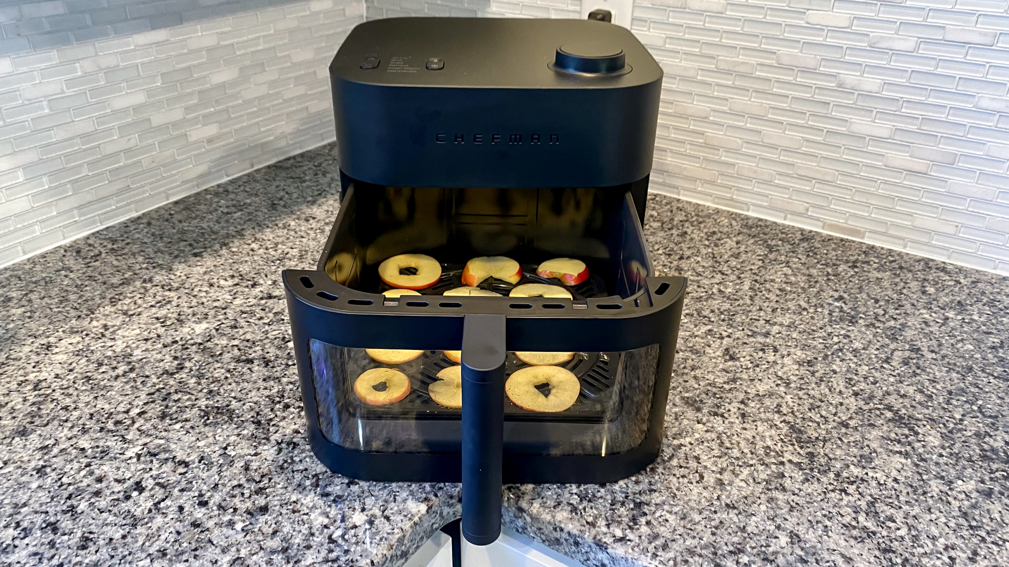 Chefman Crispinator dehydrating fruit