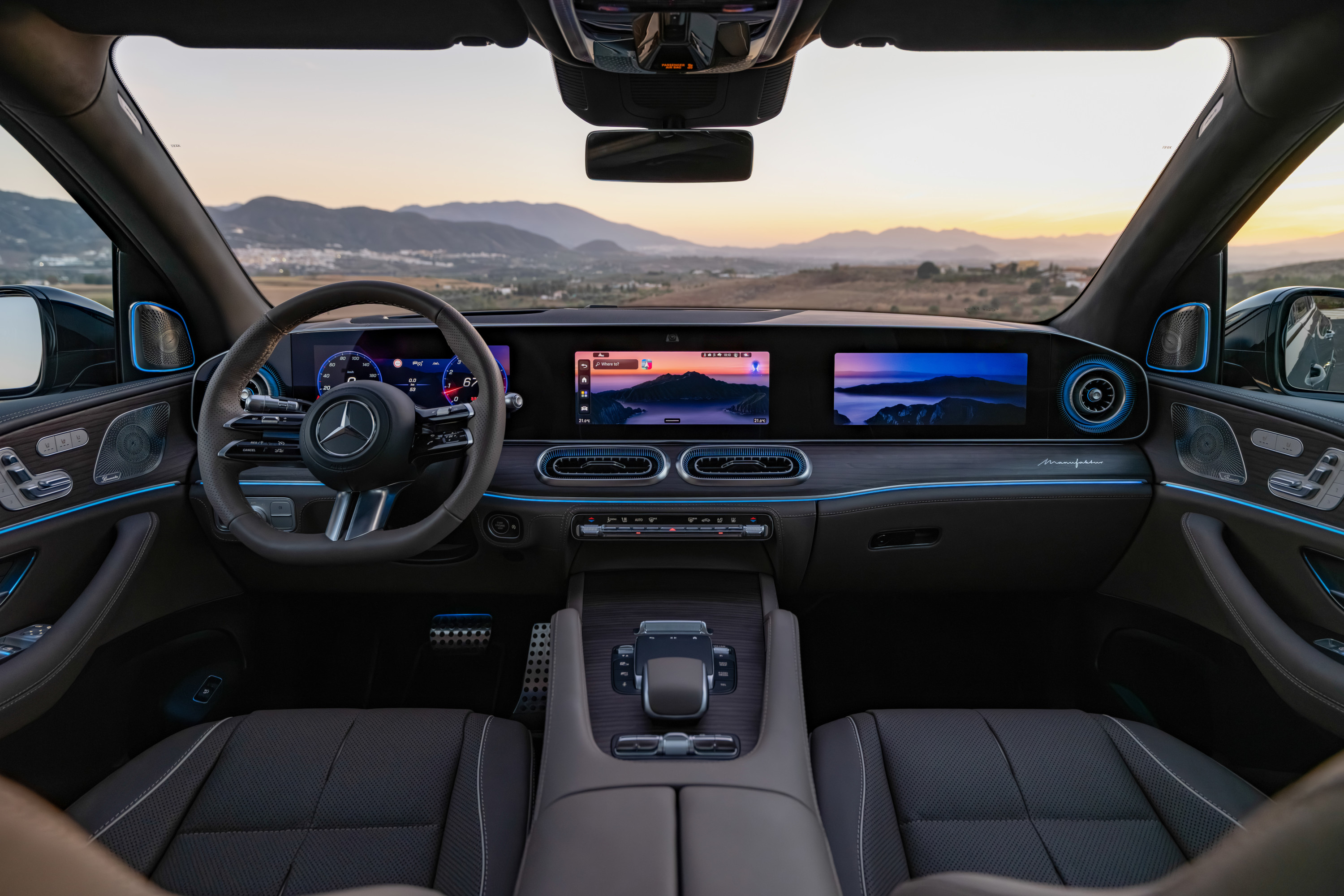 Mercedes-Benz GLS interior